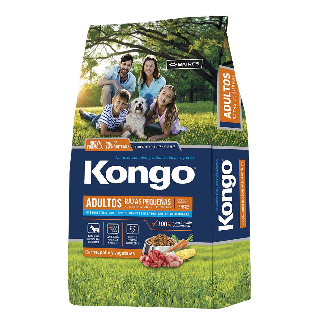 Alimento Kongo Perro Adulto Pequeño